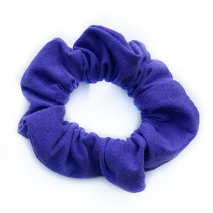 Tiny Sprigs Purple Hair Scrunchie